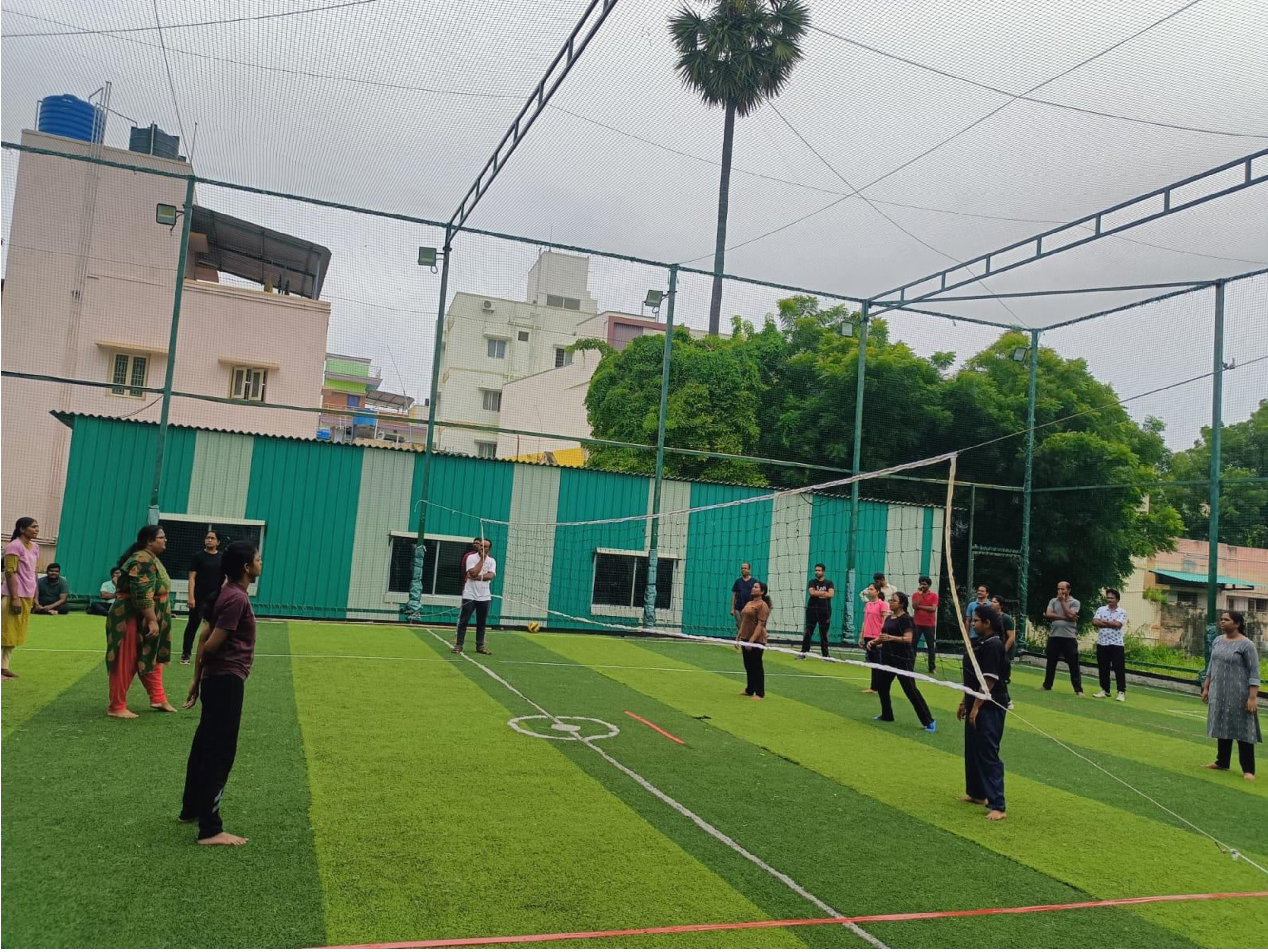 Women’s throw ball on National Sports Day 2024